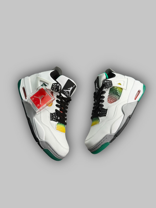 Jordan 4 Retro Lucid Green Rasta