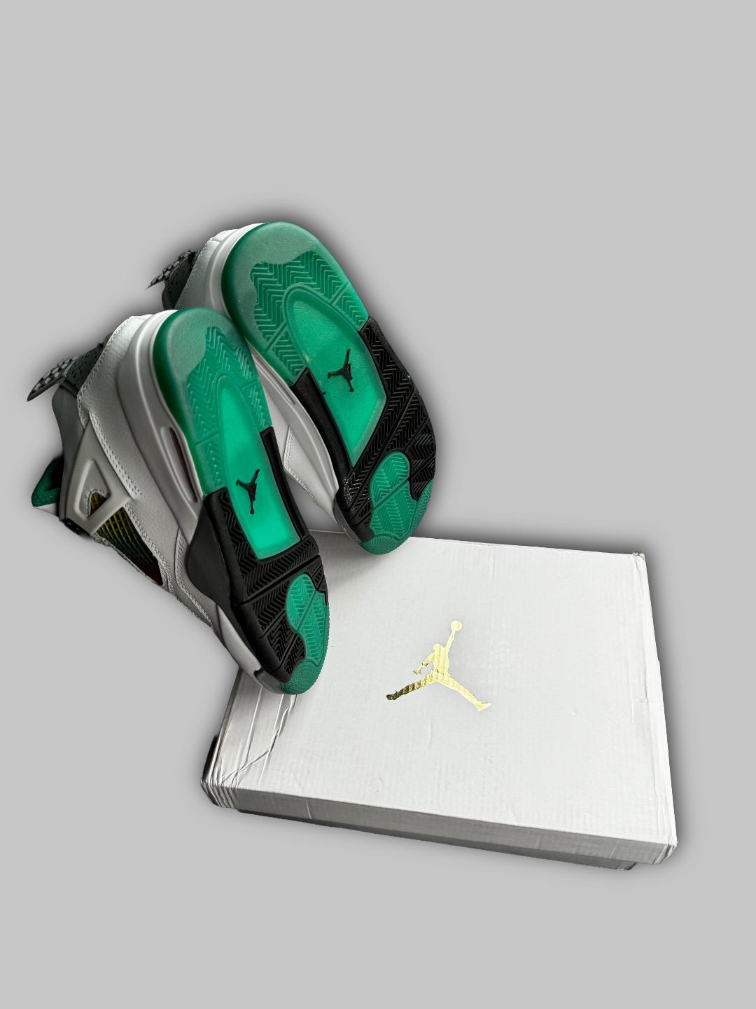 Jordan 4 Retro Lucid Green Rasta