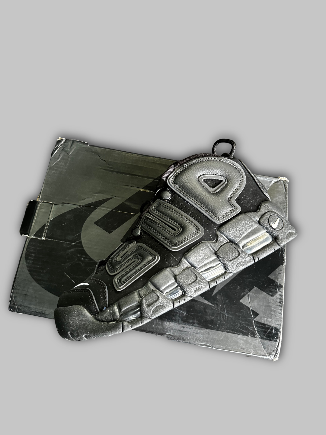 Nike Air More Uptempo Supreme Black