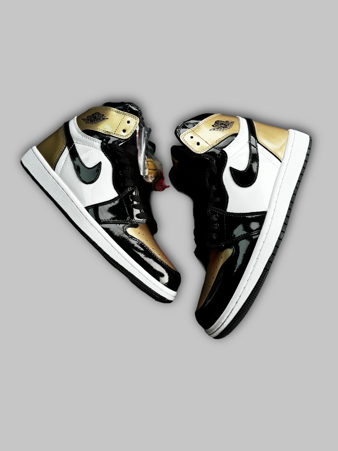 Jordan 1 Retro High NRG Patent Gold Toe