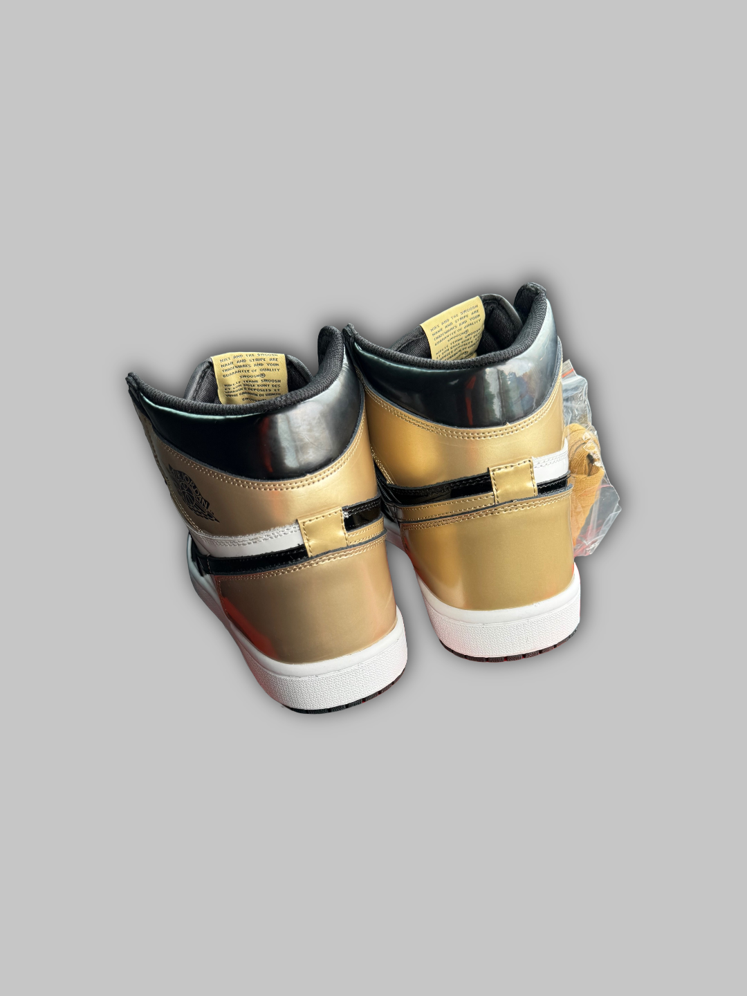 Jordan 1 Retro High NRG Patent Gold Toe