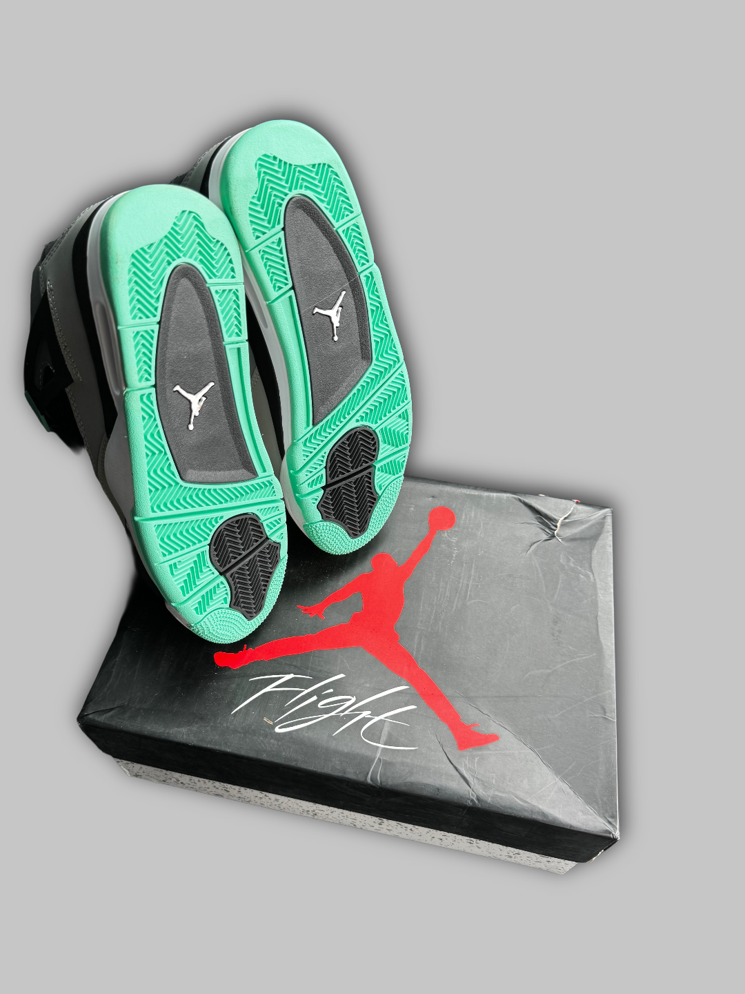 Jordan 4 Retro Green Glow