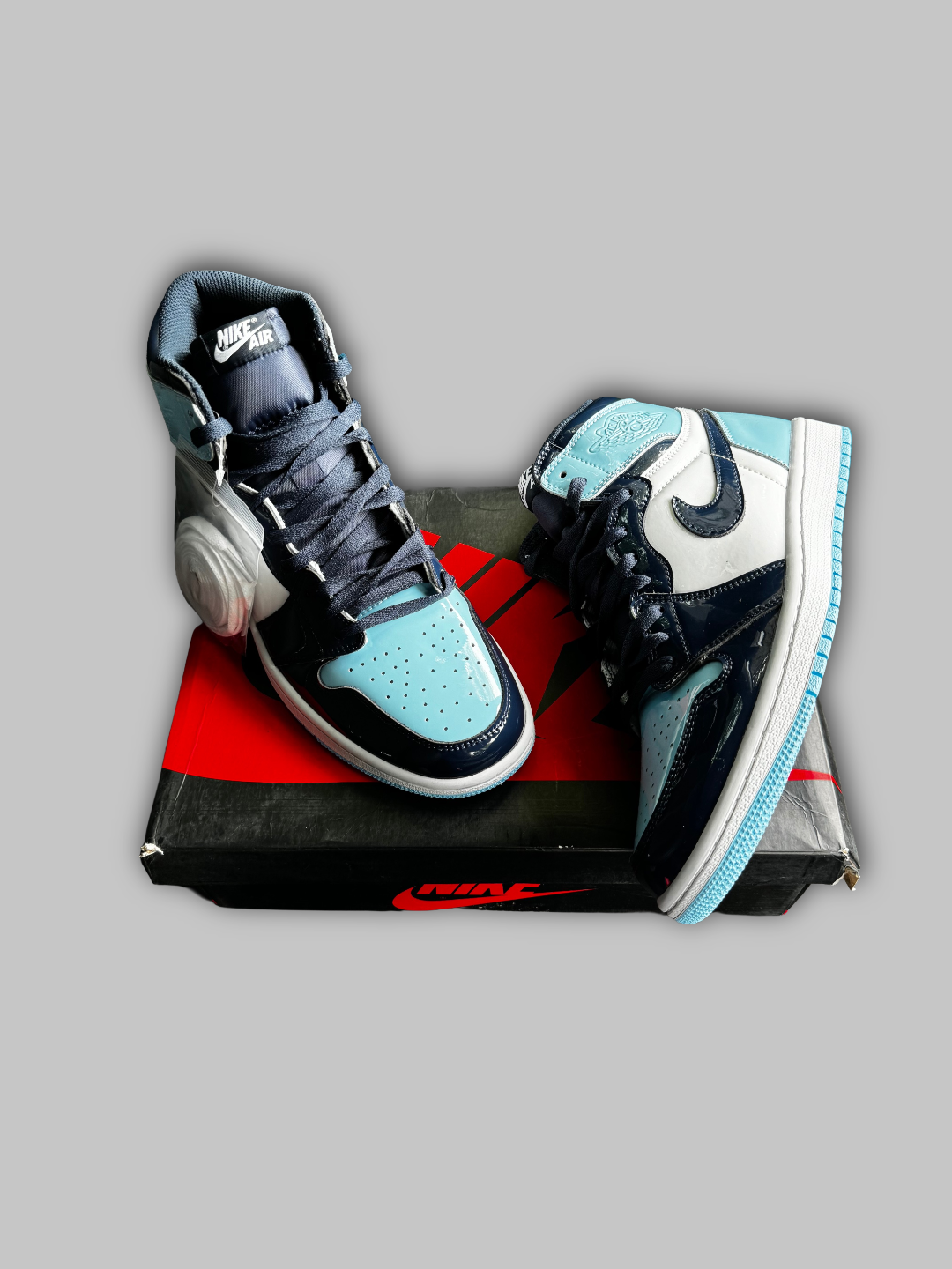 Jordan 1 Retro High UNC Patent